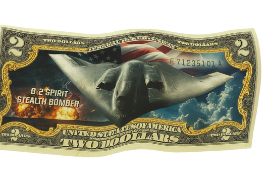 B-2 Bomber $2 Bill: The Ultimate Tribute to American Airpower!