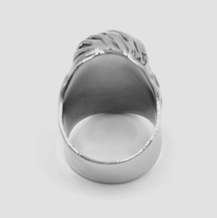 Stainless Steel Donald Trump Ring with MAGA Engraving